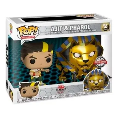 Funko Animation: Bakugan Ajit & Pharol 2PK POP! Vinyl Toys