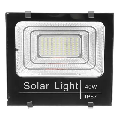 (60W) 25w/40w/60w Solar Flood Light Solar LED Spotlight W/ Manual/Remote Control Solar Panel IP6