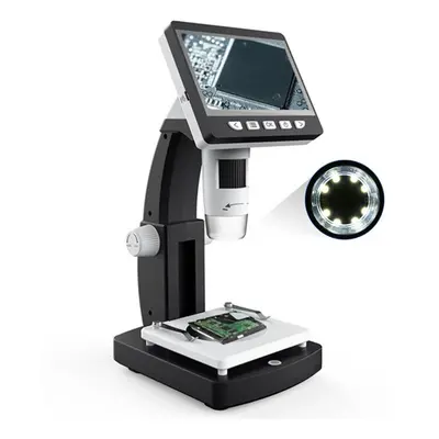 1000X 4.3 inches HD 1080P Portable Desktop LCD Digital Microscope Support Languages Adjustable H