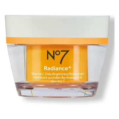 No7 Radiance + Vitamin C Daily Brightening Moisturiser Face Cream Day & Night 50ml