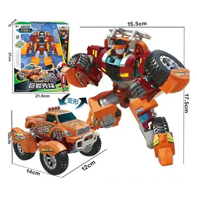 (Tobot V Monster Truck, With Original Box) Robot Tobot V Galaxy Detectives Transform Figure Boys