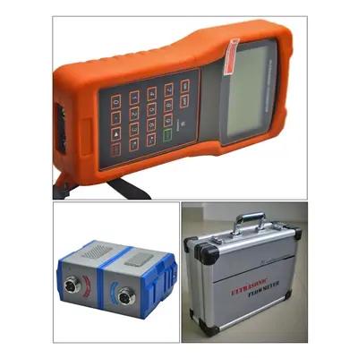 TUF-2000H Digital Ultrasonic Flowmeter Flow Meter with Standard Transducer TM-1 Measuring Range 