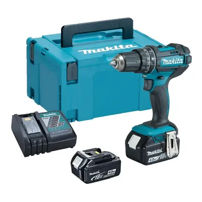 Makita DHP482RMJ 18v LXT Combi Hammer Drill - x 4.0ah Batteries + Charger