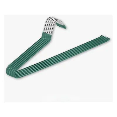 (green, 20) Non-slip Coated Trouser Hangers For Home Storage And Drying Trouser Hanger