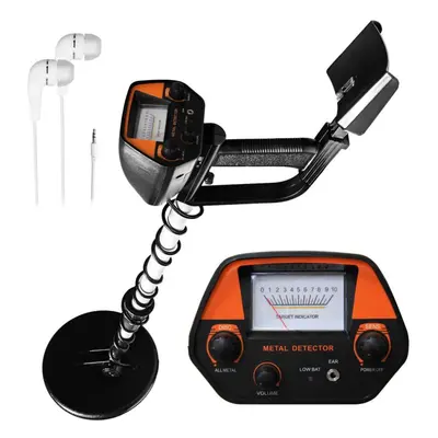 (With earphone) GTX4030 Underground Metal Detector Handheld Metal Detector Portable Detachable E