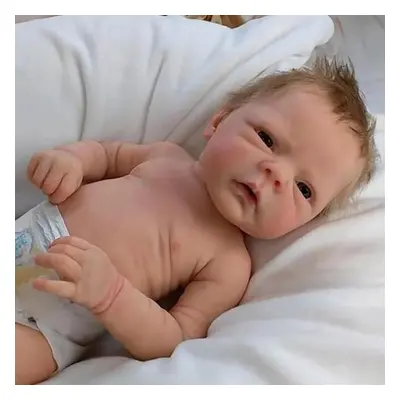 (as the picture, 50CM) 50cm Cute Handmade Design Vinyl Silicone Lifelike Alive Babies Doll Toys 