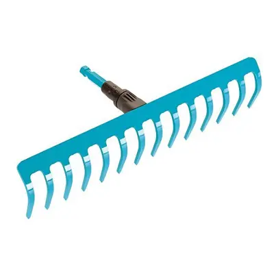 GARDENA combisystem Rake: Practical rake with tines, ideal garden accessory for raking, removing