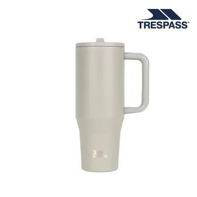 Trespass 1.2L Stainless Steel Travel Mug - Flip