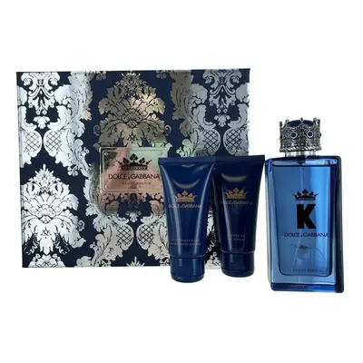 Dolce & Gabbana K by Dolce & Gabbana 100ml Eau de Parfum, 50ml Aftershave Balm, 50ml Shower Gel 