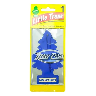 (New Car) Little Trees Air Freshener Tree Fragrance For Car Home Boat Caravan - Single Pack