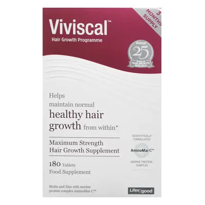 Viviscal - Maximum Strength Hair Growth Supplements (3 Month Supply) tablets