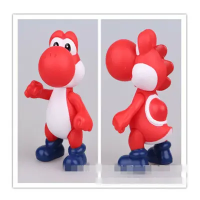 (Red Yoshi) Super Mario Bros Princess PVC Action Figures Toy