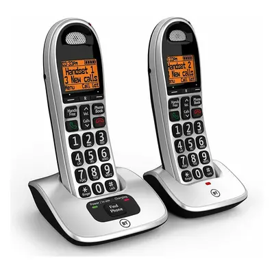 BT BT4000 Twin Big Button DECT Telephone