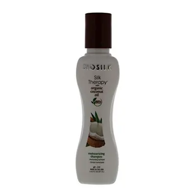 Biosilk Silk Therapy with Coconut Oil Moisturizing Shampoo - 2.26oz