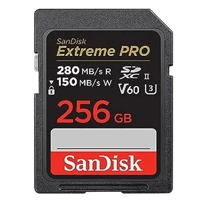 Sandisk Extreme Pro SDXC UHS-II (256GB, SDSDXEP-256G-GN4IN)