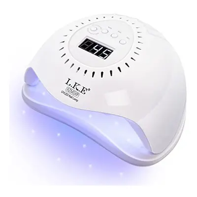 Led UV Nail Lamp 168W Quick-Drying Curing Lamp Nail Dryer UV Light for Gel Nails with 10s 30s 60