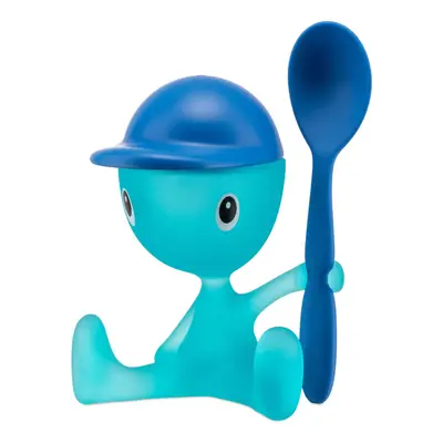 A di Alessi Cico Eggcup, Blue (ASG23 AZ),B 3cm, H 6cm