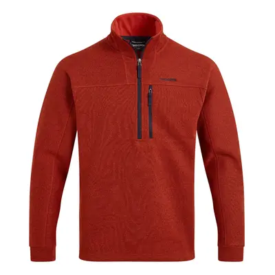 (XXL, Carnelian/Orange) Craghoppers Mens Torney II Marl Half Zip Fleece Top