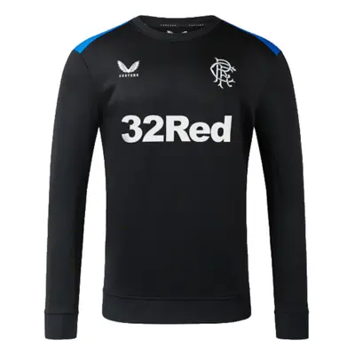 (M) Rangers Players Matchday Sweatshirt (Black)