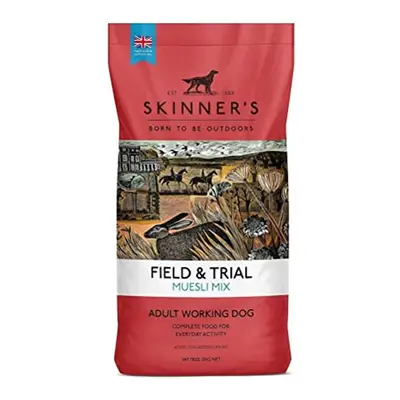 Skinner?s Field & Trial Muesli Mix ? Complete Dry Adult Dog Food, For Fussy Eaters, Mixed Kibble