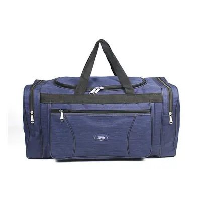 (Blue, L) Multi-Size Oxford Fitness Training Gym Bag Durable Outdoor Travel Handbag Sport Tote B