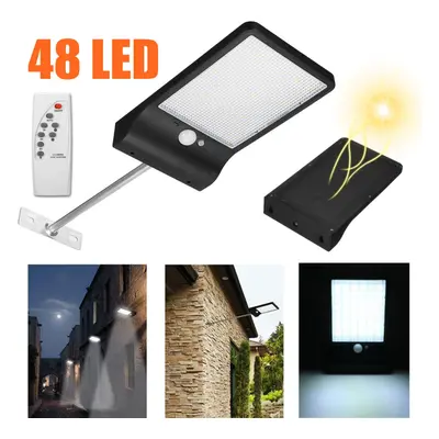 (WIth Mounting Pole) LED Solar Light Waterproof Human Body Induction PIR Motion Sensor Outdoor G