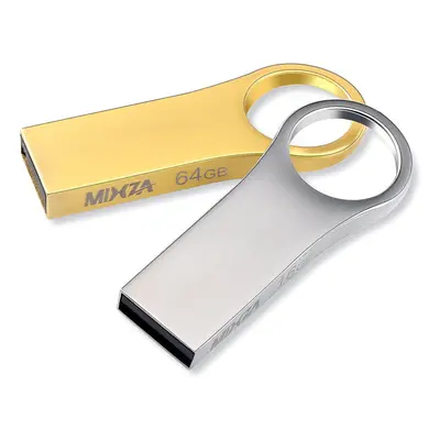 (128GB, Silver) USB 2.0 Pendrive USB Flash Drive Thumb Drive Metal USB Disk Memory Disk