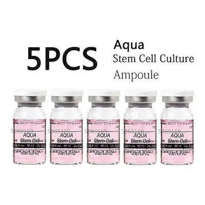 (5pcs Aqua) Ampoule BB Cream Glow Face Serum Niacinamide Essence Foundation Beauty Brightening W