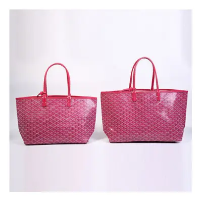 (plum purple, large) UK Goyard Dog Tooth Bag Large Capacity Tote Mother Bag Handbag Gifts Women 