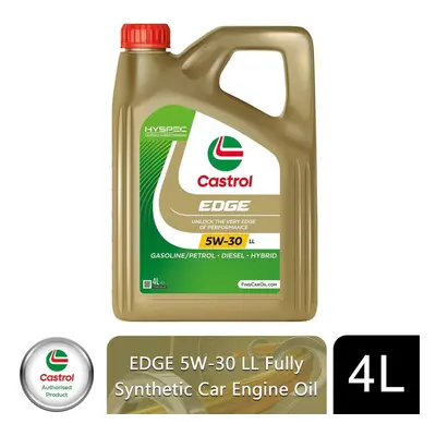 Castrol Edge 5W-30 LL Engine Oil Fully Synthetic with Hyspec Standard, Litre