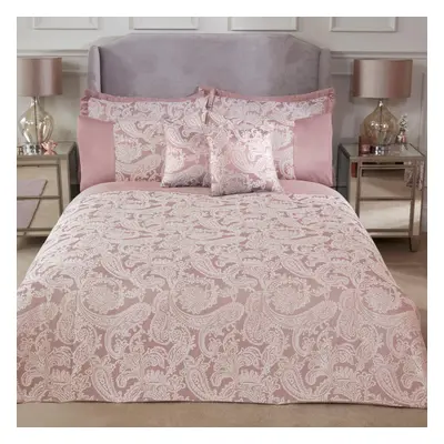 Maison Duchess Paisley Luxury Duvet Cover Sets Super King Bed Blush Bedding Set