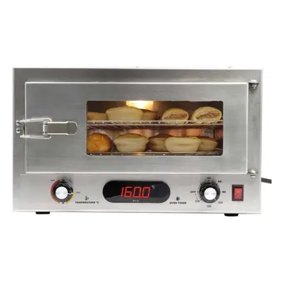 DWDÂ® 12v Luxury Travel Oven 130W Stainless Steel Grade with Anderson Plug & Car Adaptor, 19L Ti