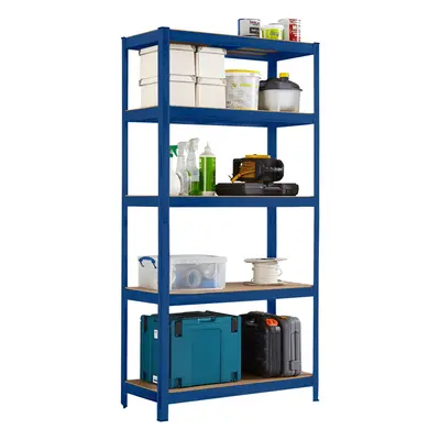 Neo Tier Blue Large Steel Garage Shelving Racking Unit Storage Racks