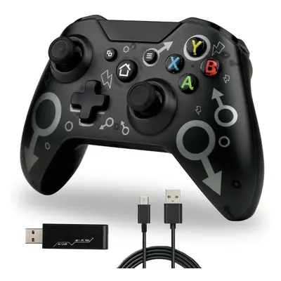 (Black) Wireless Game Controller For xBox One Gamepad