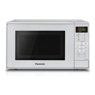 Panasonic NN-K18JMMBPQ Microwave Oven with Grill and Turntable, 800w, 1000w Grill, Power Setting