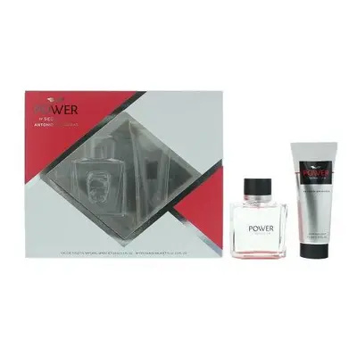 Antonio Banderas Power Of Seduction Pcs Set For Men: 3.4 Eau De Toilette + 2.5 After Shave Lotio