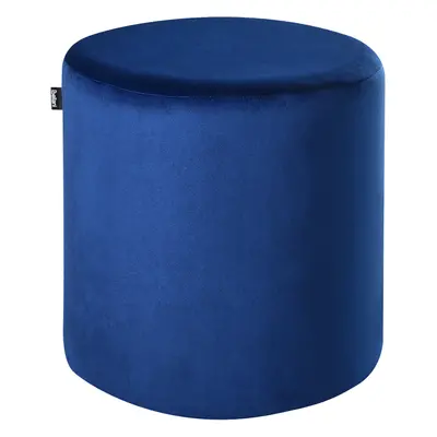 Pouffe LOVETT Velvet cm cm Dark Blue