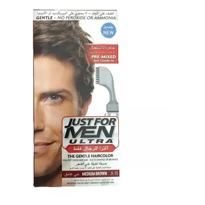 Just for Men Ultra Pre-Mix Hair Color Treatment - Easy Application Hair Color Kit