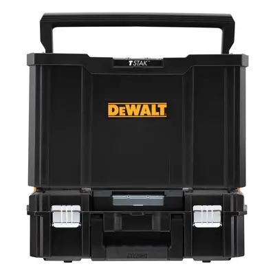 Dewalt Tstak Tool Carry Open Tote Tool Box Carrier + TStak II Case - Twin Pack