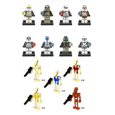 (Style D) Star Wars Minifigures Buliding Blocks Bricks Figures Darth Vader