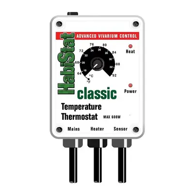 (White) HabiStat Temperature Thermostat 600W