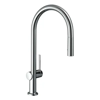 Hansgrohe Talis Kitchen Mixer Tap Single Lever sBox Pull Out Spout Chrome Modern