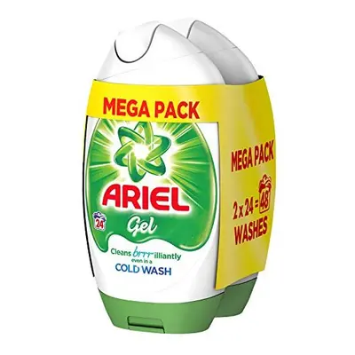 Ariel Washing Liquid Laundry Detergent Gel, Washes, 1.8 L, Original