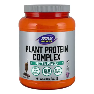 NOW Foods Plant Protein Complex Protein Powder | Non GMO 907g | Chocolate Mocha