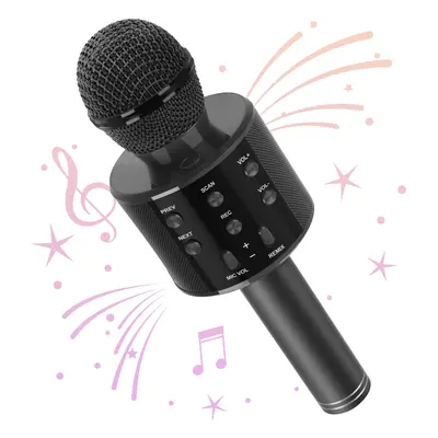 Karaoke Wireless Microphones, Bluetooth Microphones for Kids Adults, Children Portable Microphon