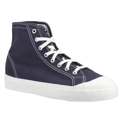 (Blue, 9.5 (Adults')) Superga Campionato Basket 100% Cotton Men's Blue Grey Dark Boots