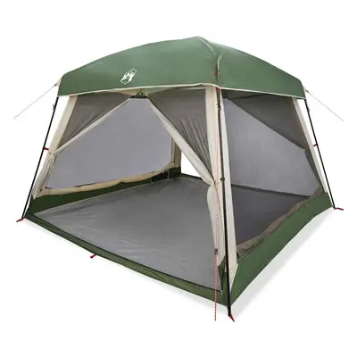 (green) vidaXL Family Tent Cabin 6-Person Grey and Orange Waterproof tent garden tent