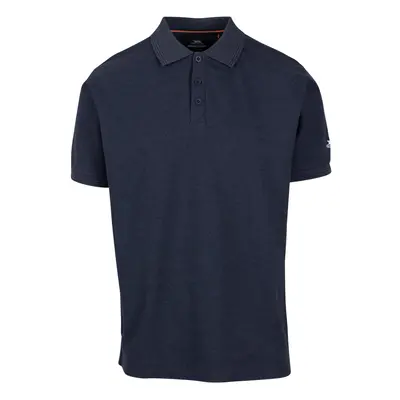 (XL, Navy) Trespass Mens Casual Button Up Polo Shirt Brave