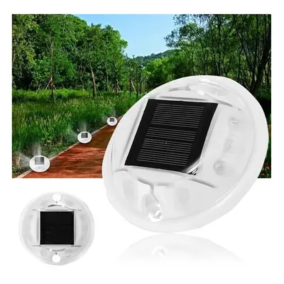 Solar Powered LED Light Driveway Road Path Step Dock Outdoor Security Lamp