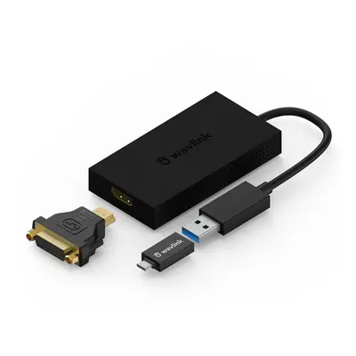 USB 3.0 to HDMI External Video Card Adapter Support Windows Android & Chrome OS UG7601HC